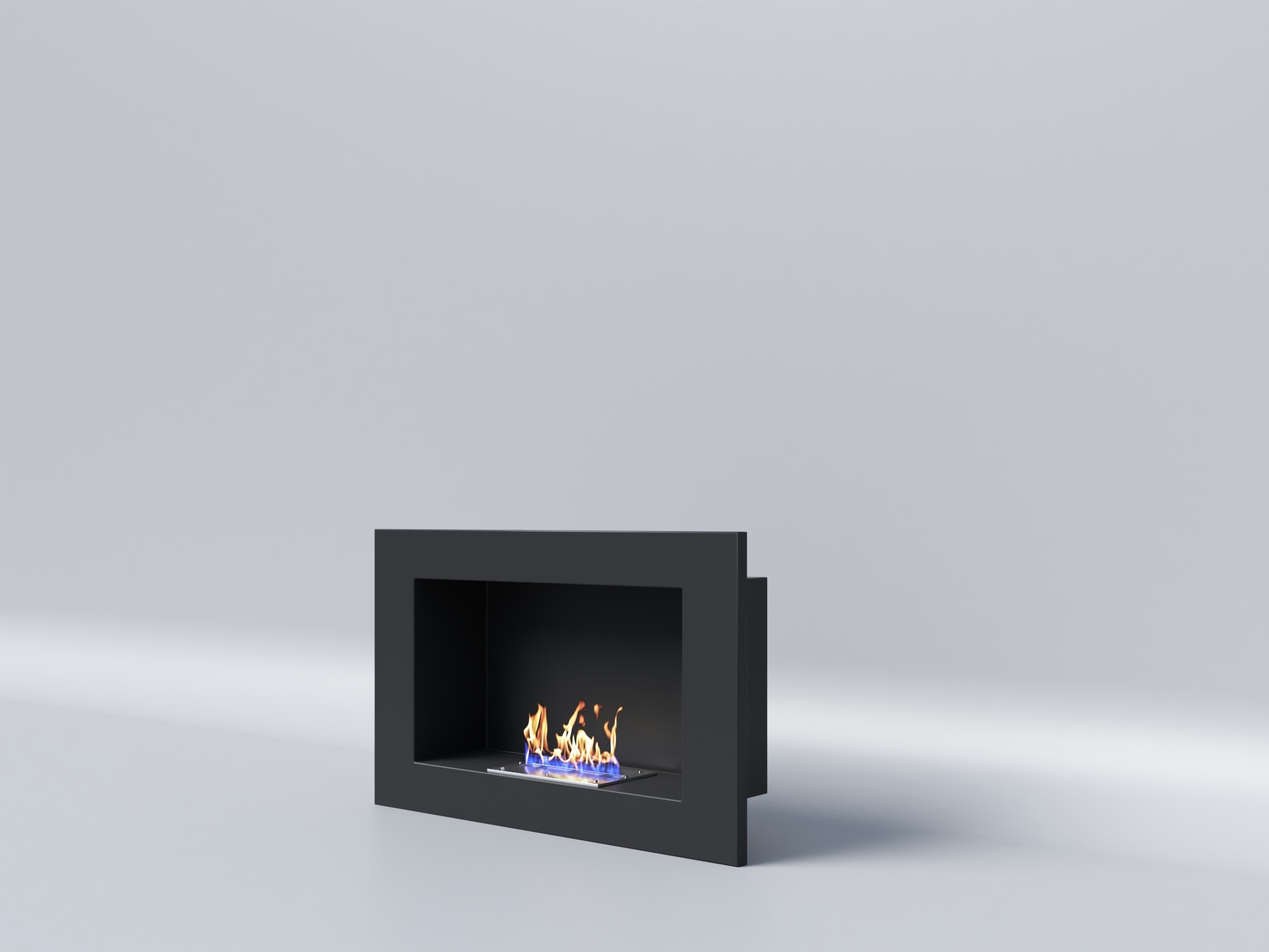 Биокамин "Русский огонь" Лайт 460V встраиваемый с защитным и декоративным стеклом по цене 17 750 руб.