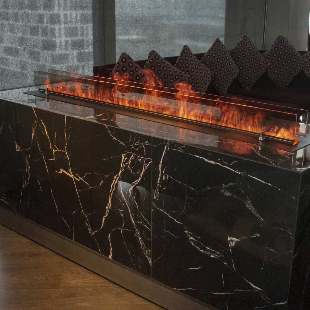 Электроочаг Schönes Feuer 3D FireLine 1200 Pro Blue (с эффектом cинего пламени)