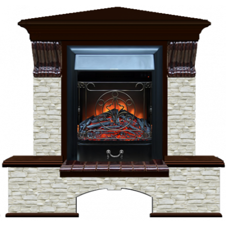 Бостон К Грот однотонный угловой (дуб)+Majestic Black Бостон К Грот однотонный угловой (дуб)+Majestic Black