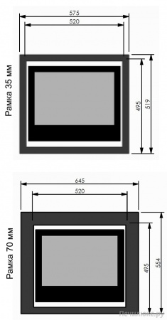 Газовый камин BellFires Unica 50