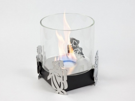 Настольный биокамин Lux Fire Зодиак "Близнецы" Чёрный по цене 15 000 руб.