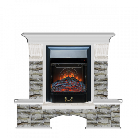 Бостон К Алтай (беленый дуб)+Majestic Black